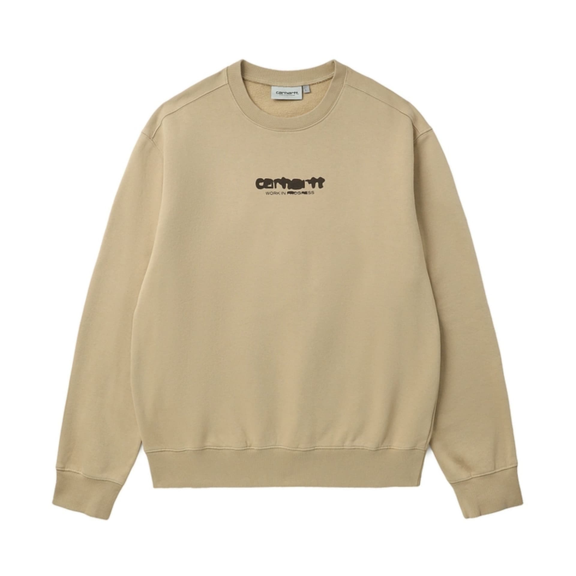 Carhartt WIP Sweatshirts Khaki Crew Neck Moderate