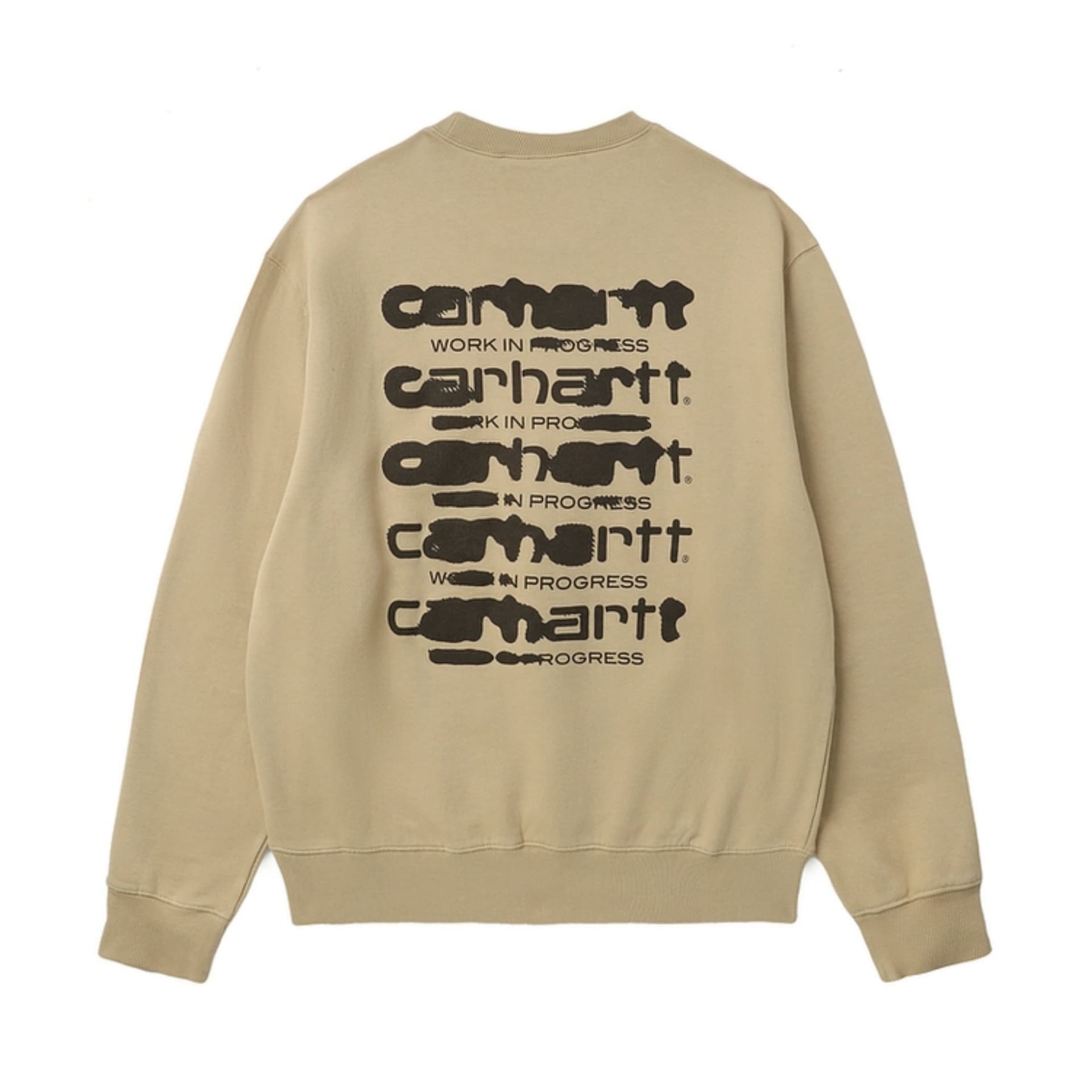 Carhartt WIP Sweatshirts Khaki Crew Neck Moderate