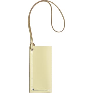 HERMES H Sellier Cow Eyeglass Pouch Yellow