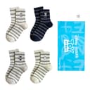 4 Pack (Stripes Spot Dog+Stripes Curly Dog+Stripes Black Bear+Stripes White Bear)