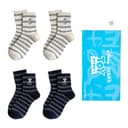 4 Pack (Stripes Spot Dog+Stripes Poodle)