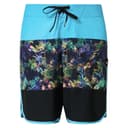 Blue Brown Print