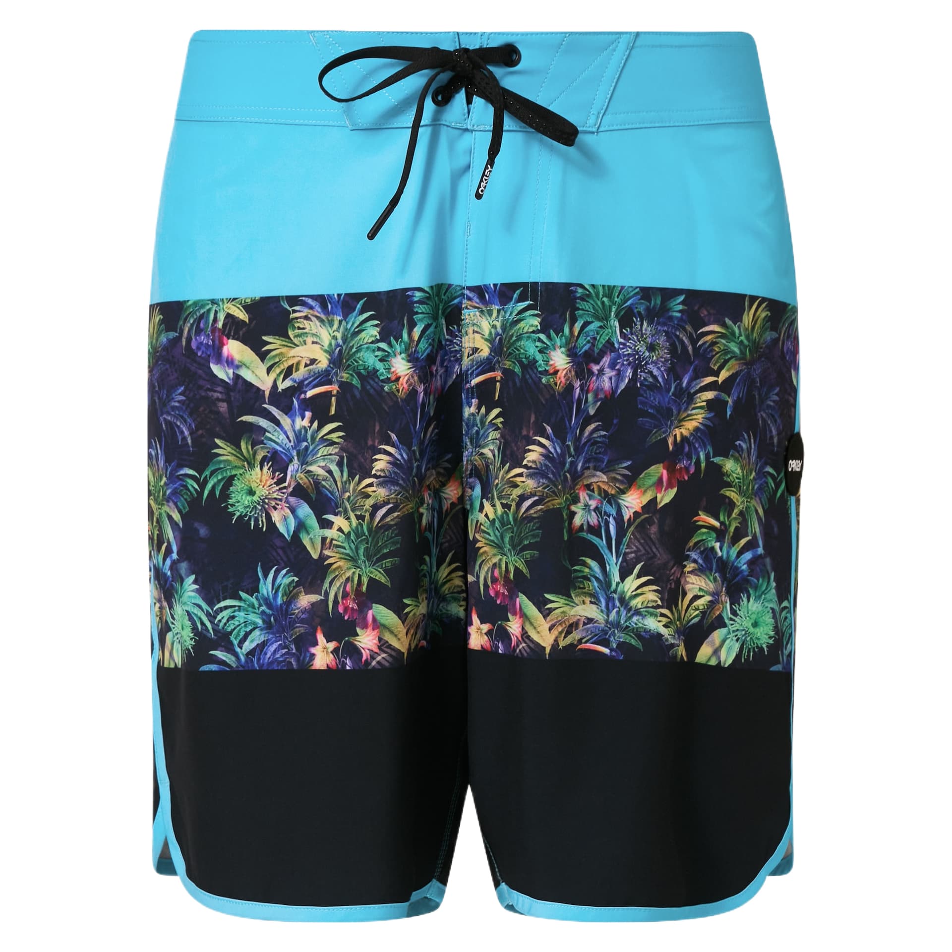 Oakley Beach Blue Brown Print Blue Brown Print