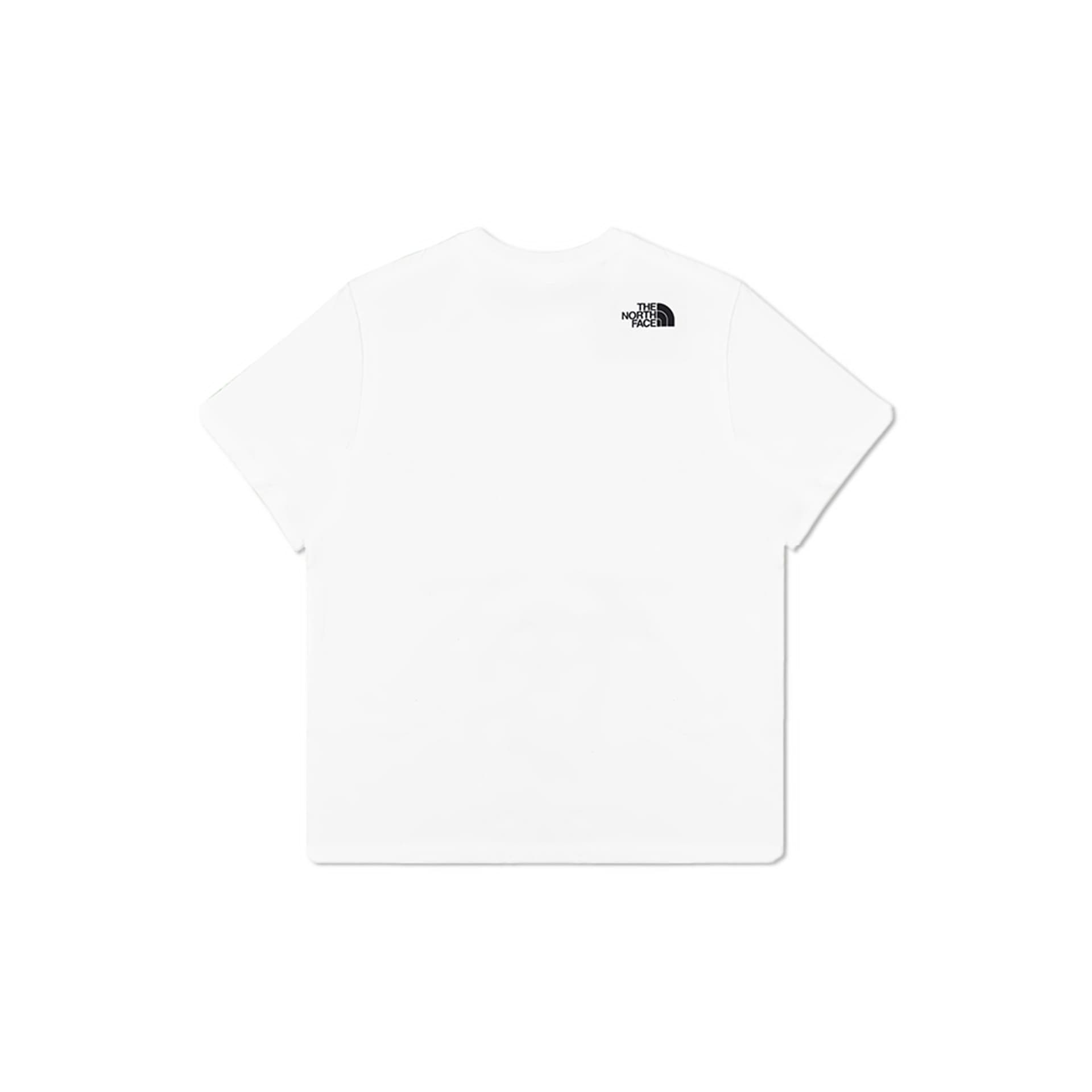 THE NORTH FACE T Shirts White Crew Neck Straight Fit