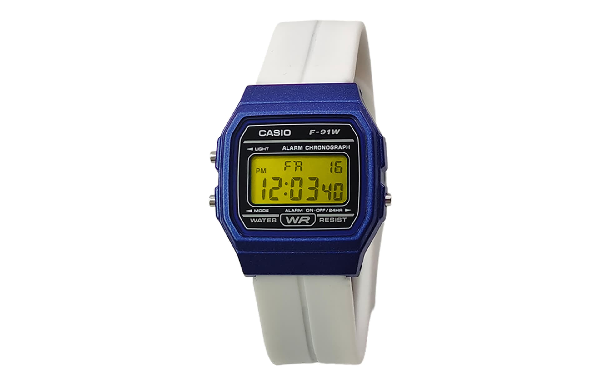 White Strap Yellow Lens