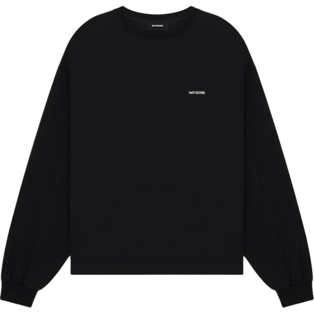 WE11DONE logoembroidered longsleeve