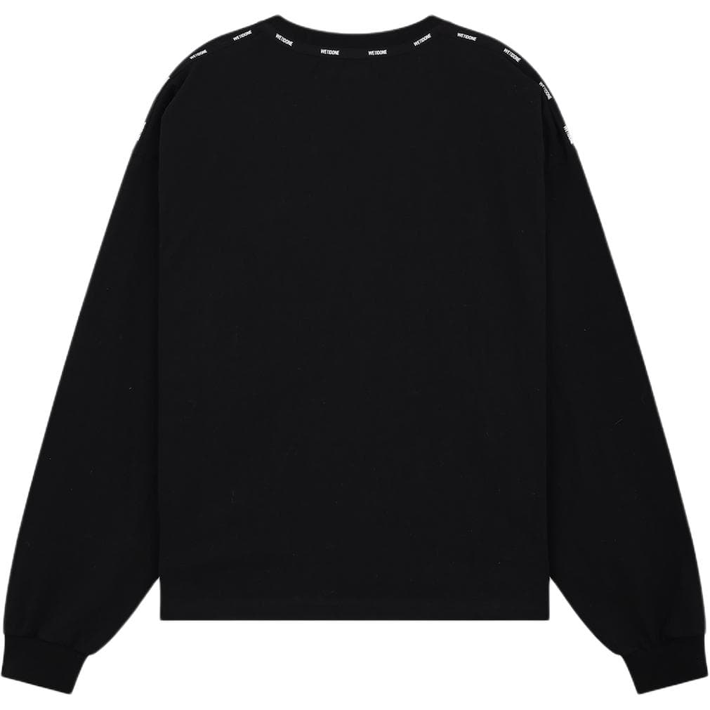 WE11DONE logoembroidered longsleeve