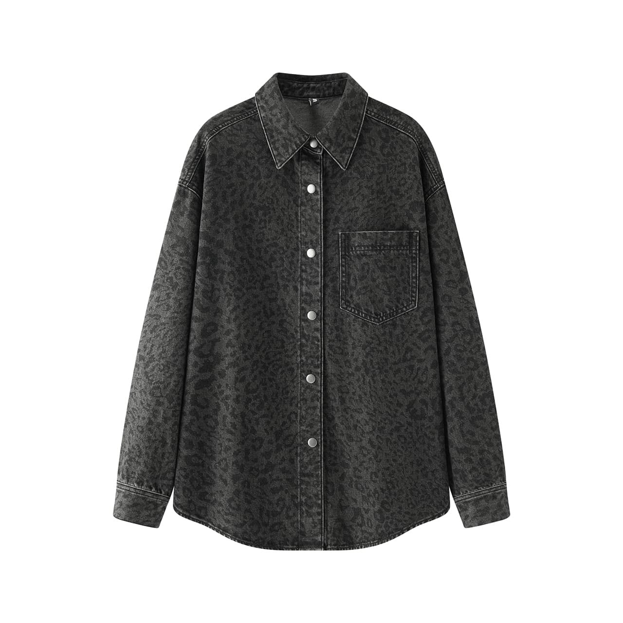 Semir Shirts Lapel Moderate Denim