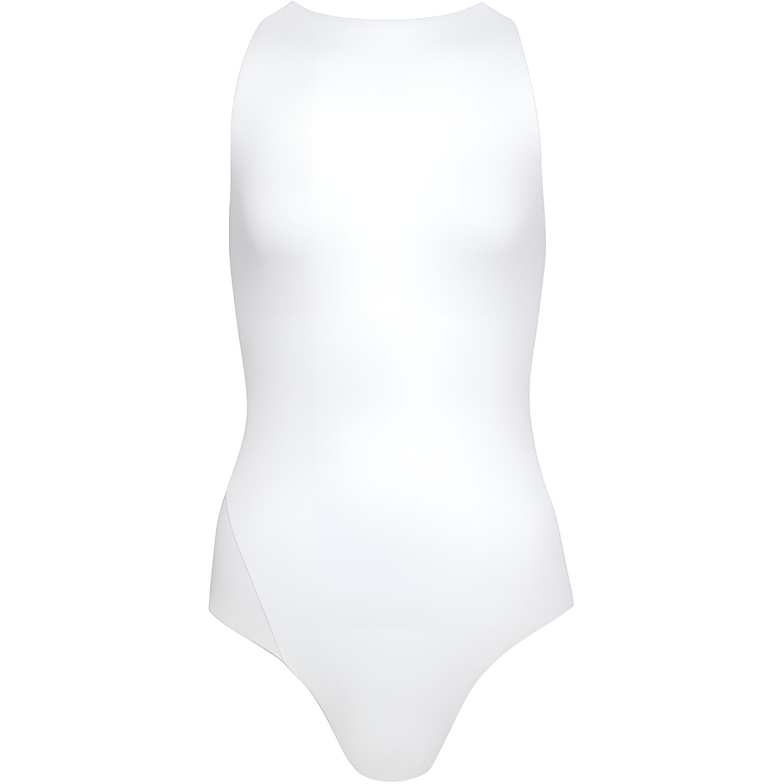 Alaia FW24 One piece Swimsuit White White