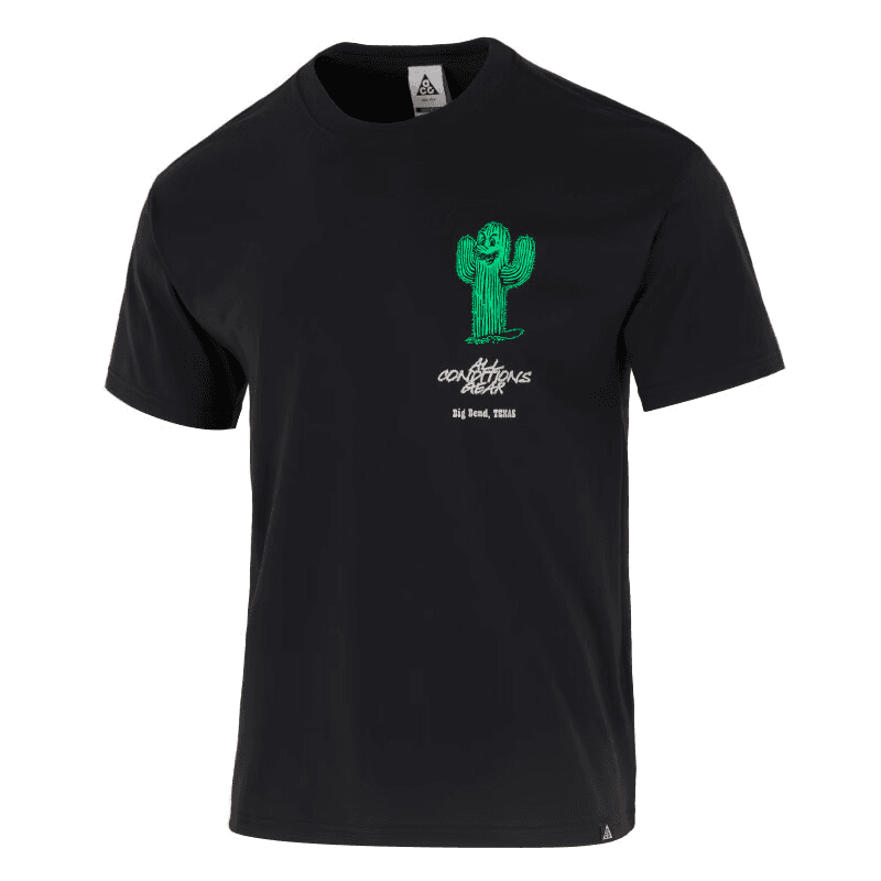 Nike ACG TShirts Black Crew Neck Moderate