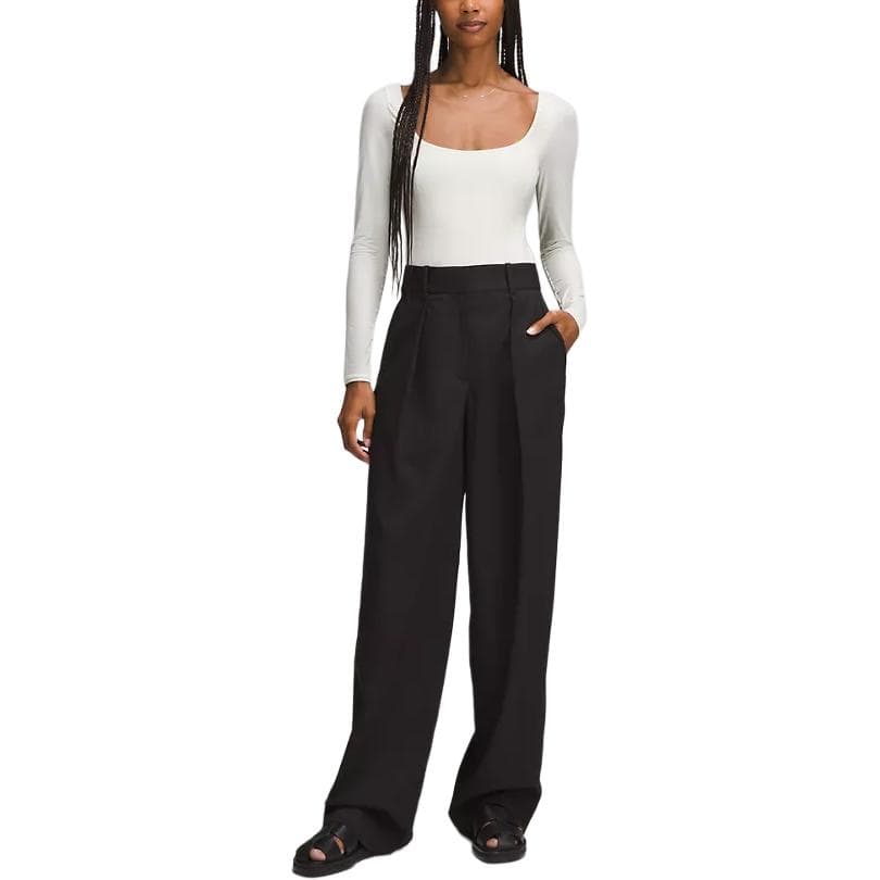 Lululemon WundermostUltra Soft Nulu Jumpsuit Bone White/Bone
