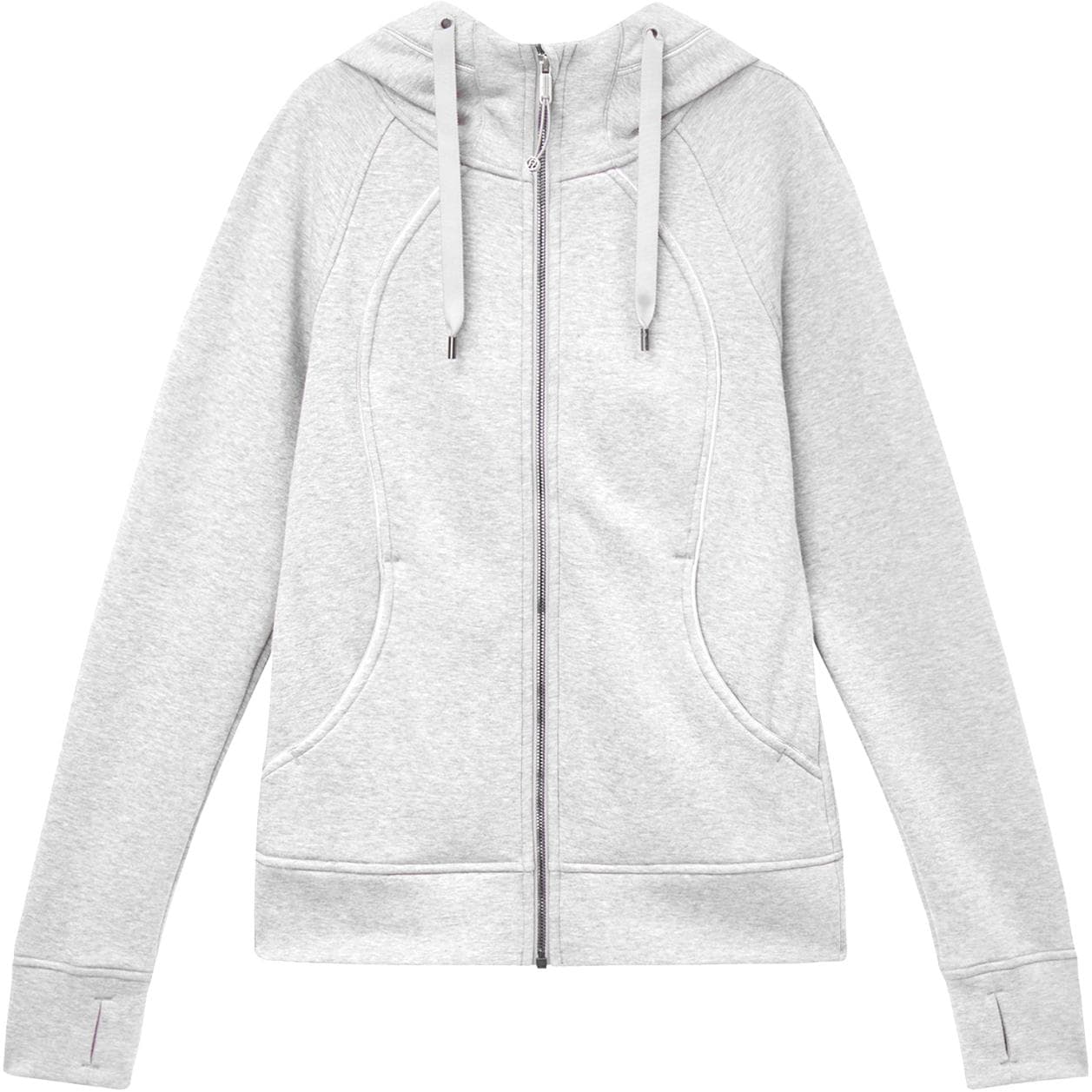 Lululemon Scuba Series Fleece Lined Hoodie With Full Zip Sports Hooded Drawstring Long Sleeved Slim Fit Coat Jacket