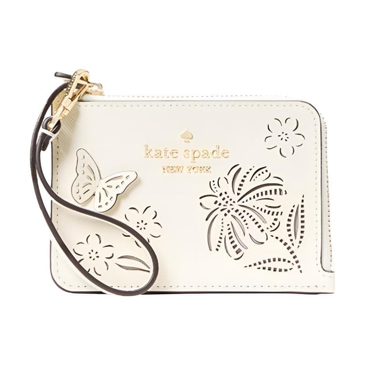 Kate Spade Cow Card Holder White