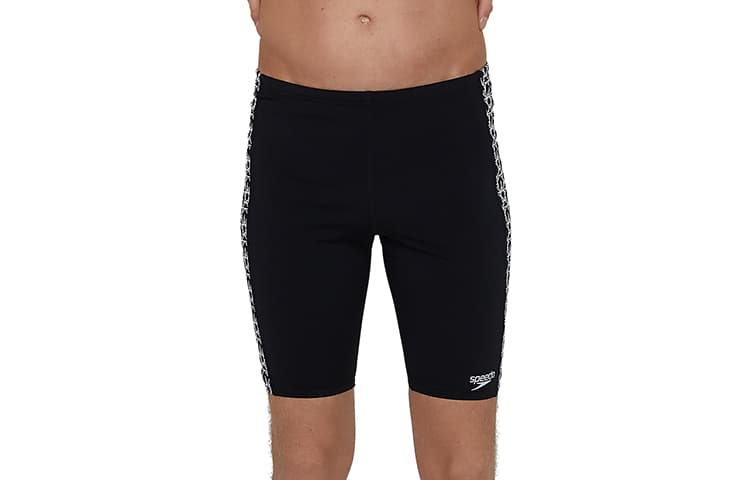 Speedo Swimming Black/White Thin Black White