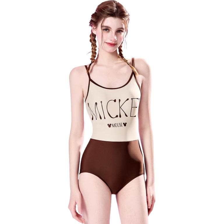 Disney One piece Swimsuit Coffee Mickey Mouse ⭐