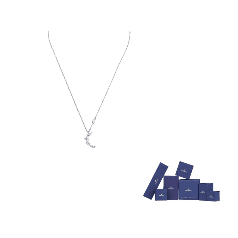 Swarovski Penélope Cruz Moonsun Rhodium plated Necklaces Silver