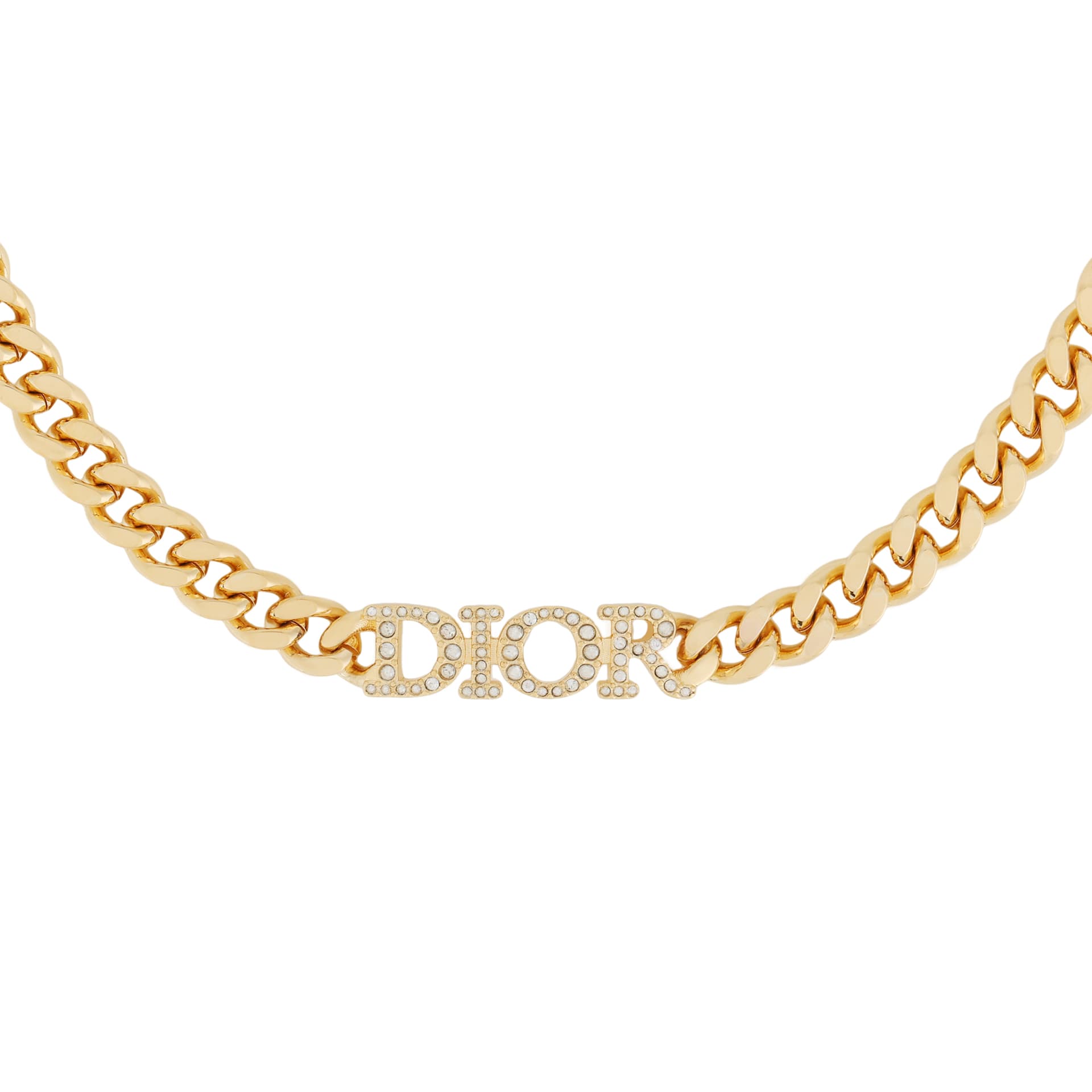 DIOR Diorevolution Metal Necklaces Gold