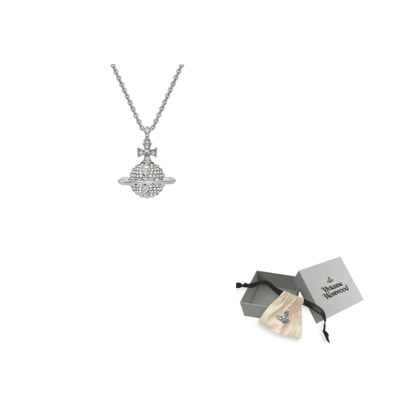 Vivienne Westwood Rhodium Necklaces Silver