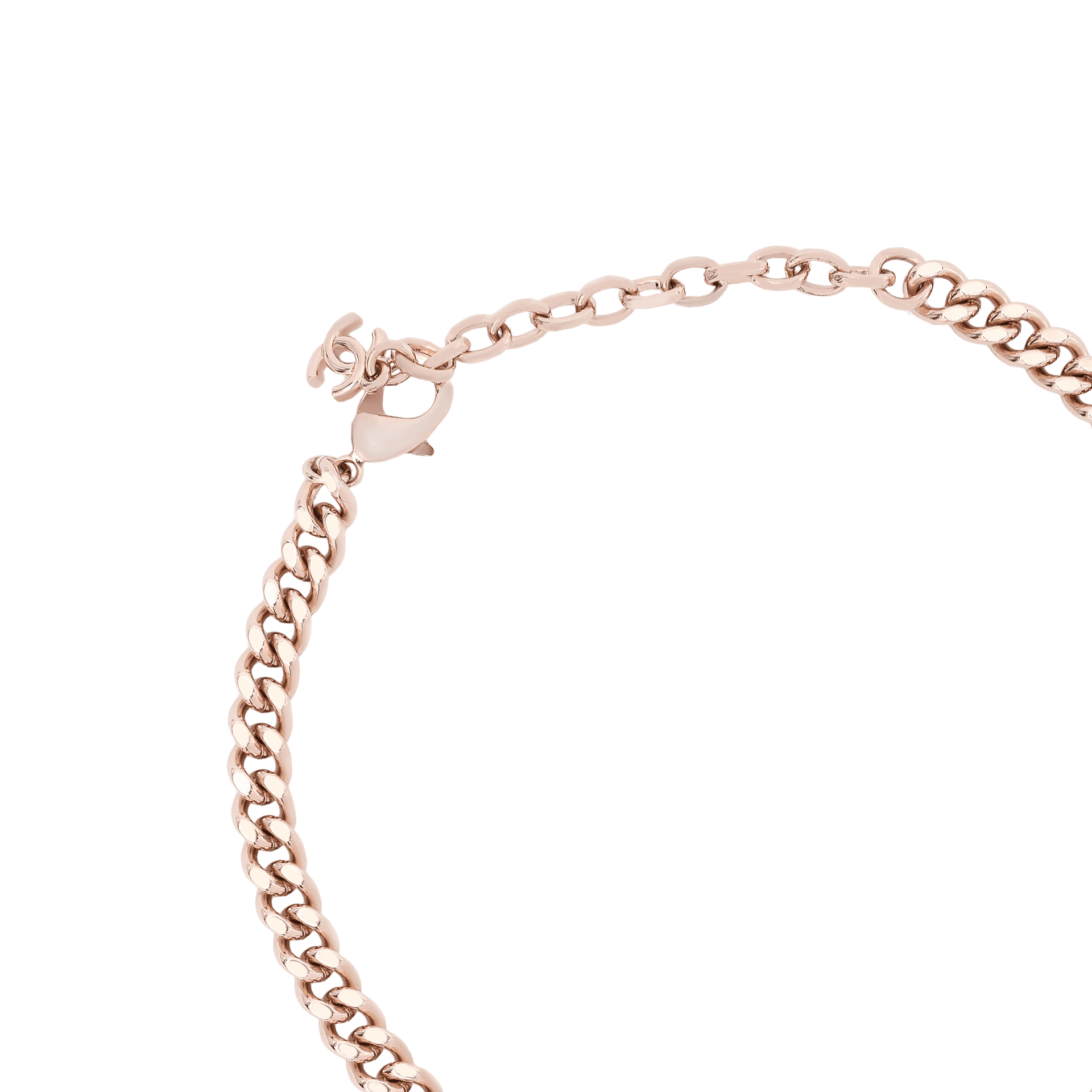 CHANEL Necklaces Gold