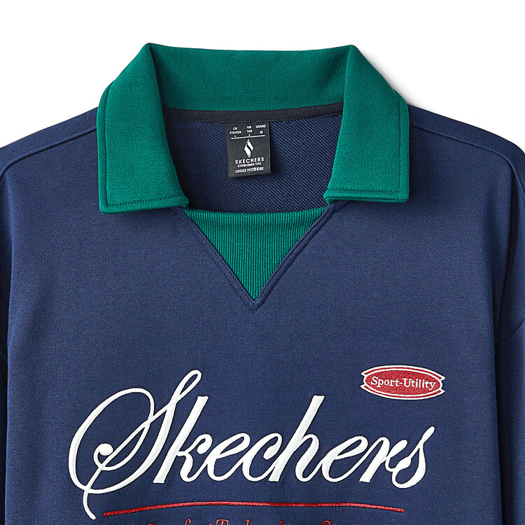 Skechers Sportlife Sweatshirt Navy Blue