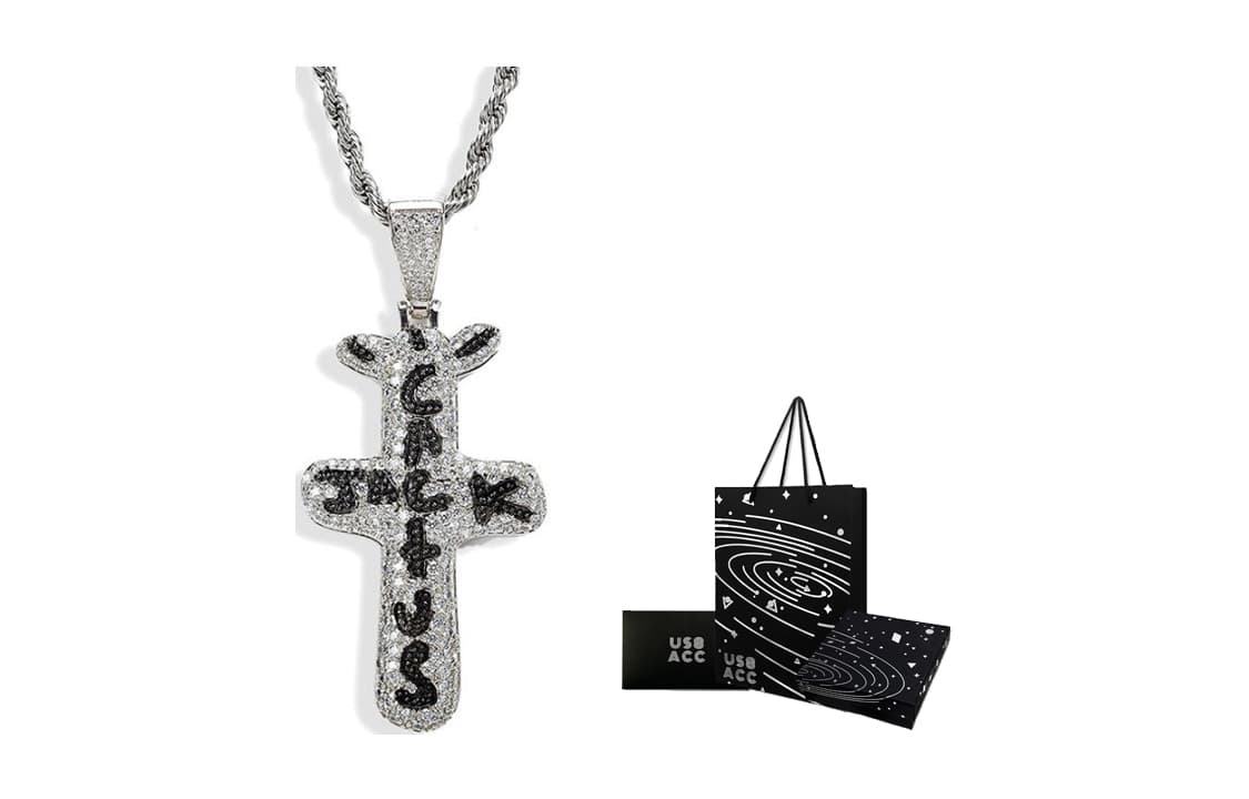 Silver Brand Necklace