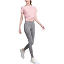 Set (Sunshine Pink Top + Agate Gray Long Pants)