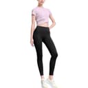 Clothing Set (Purple Top+Black Pants)