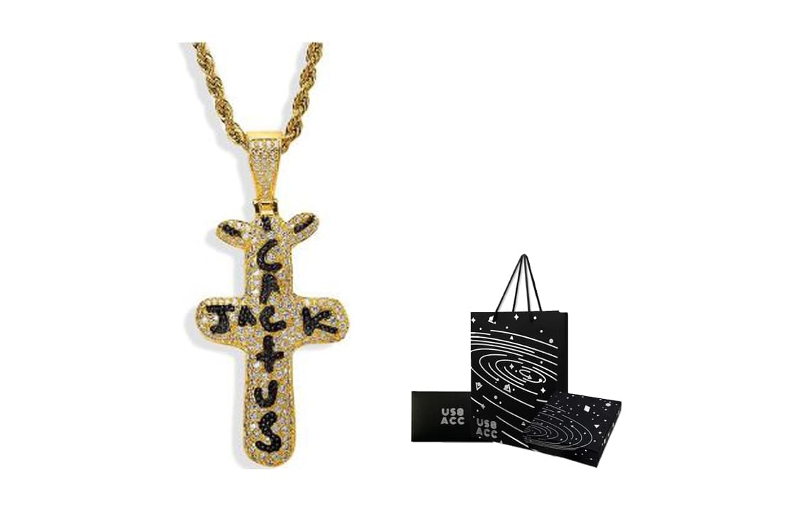 Gold Brand Necklace