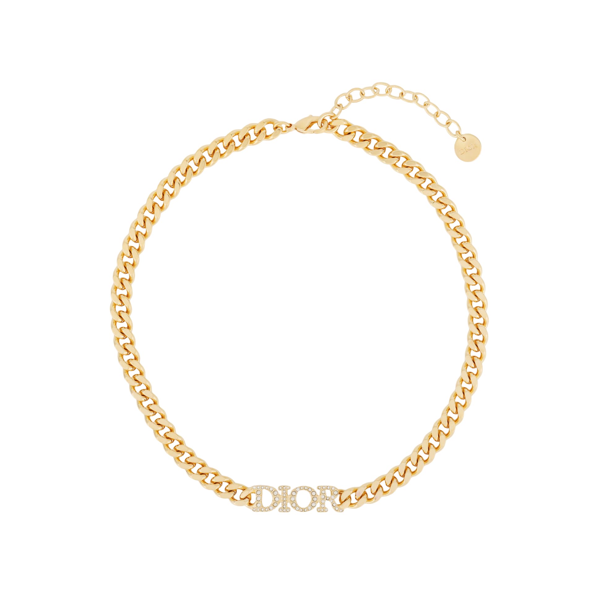DIOR Diorevolution Metal Necklaces Gold-Box/Dust Bag Random Shipment