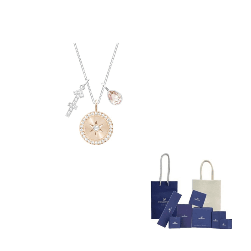 Swarovski Zodiac Necklaces Pink