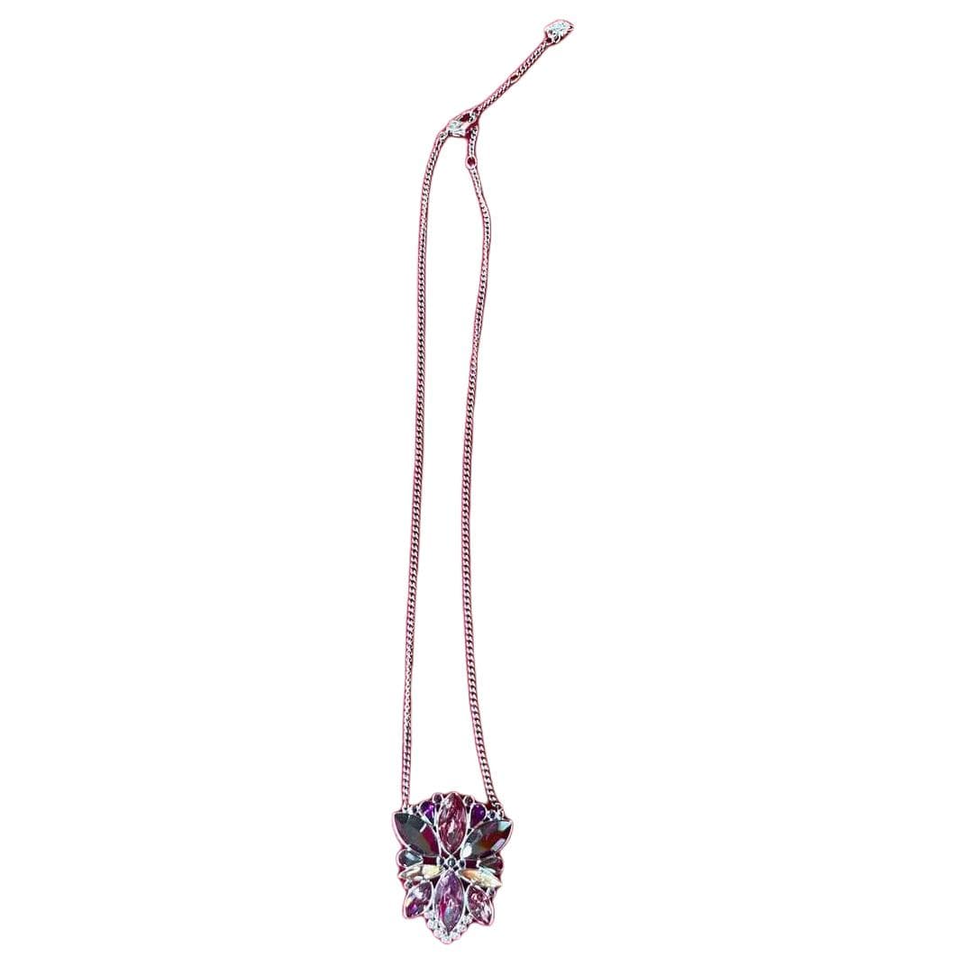 Swarovski Original Design Crystal, Zircon Necklaces Silver