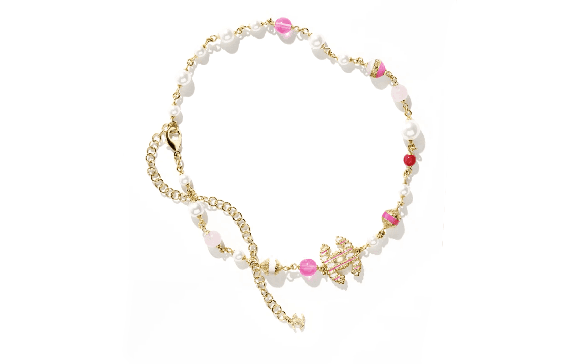 CHANEL 24P Metal, Colored Glaze, Pearl, Gemstone Necklaces Gold