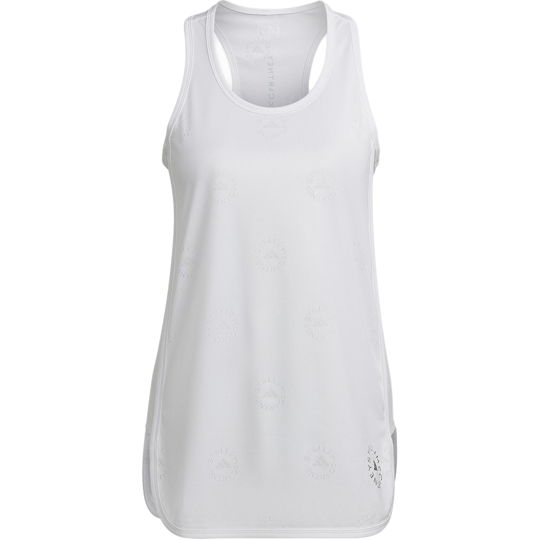 Adidas Sleeveless Sports Shirts White Other White