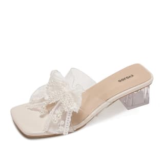CVOJOO Slide Slippers Apricot