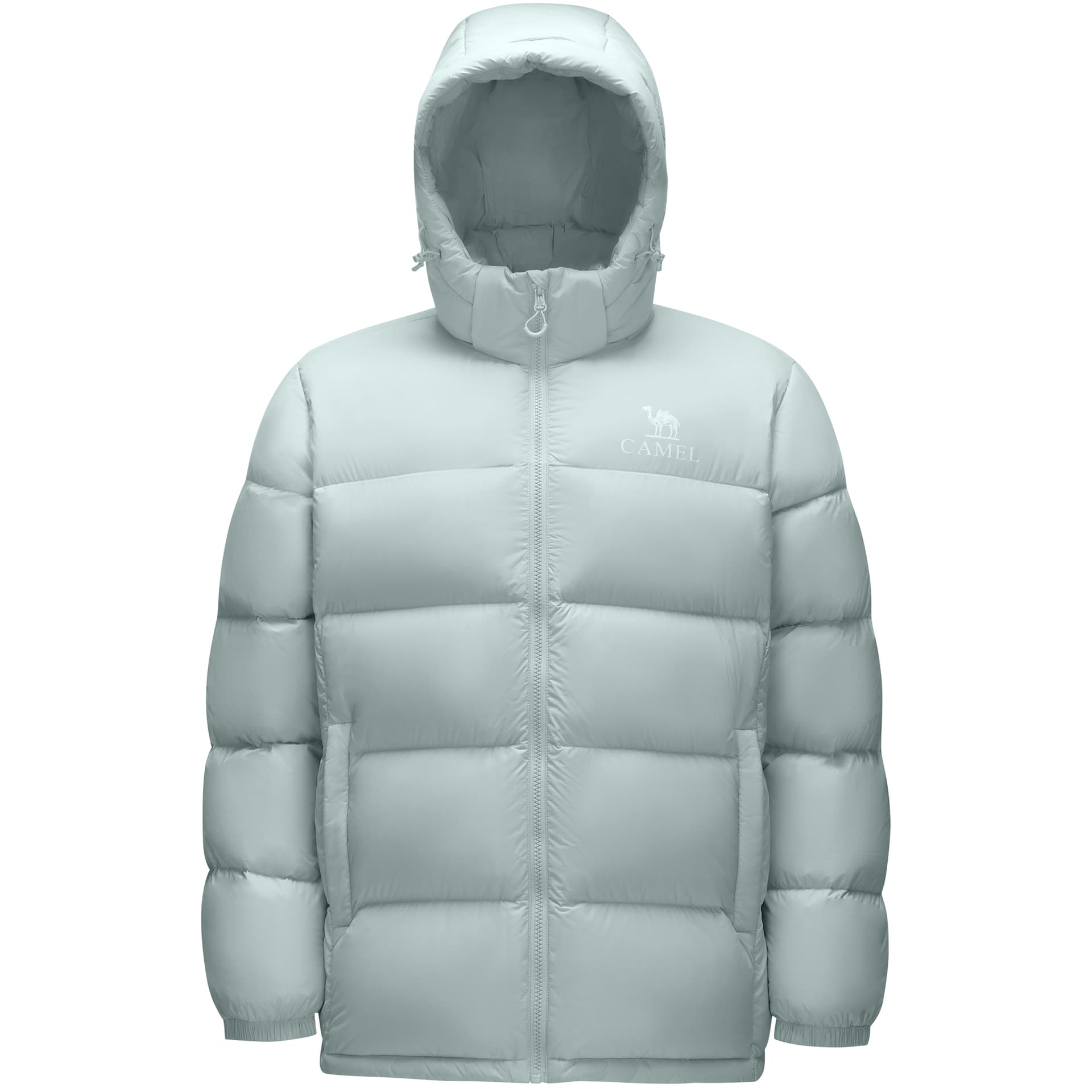 CAMEL Puffer Jacket Pilling Far Infrared Warming Thermal Static Down Jacket