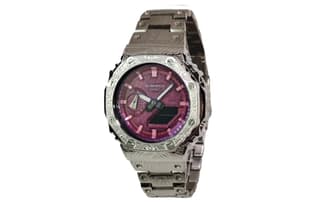 CASIO Custom Collection GA2100 Quartz Movement Stainless Steel Strap Watch