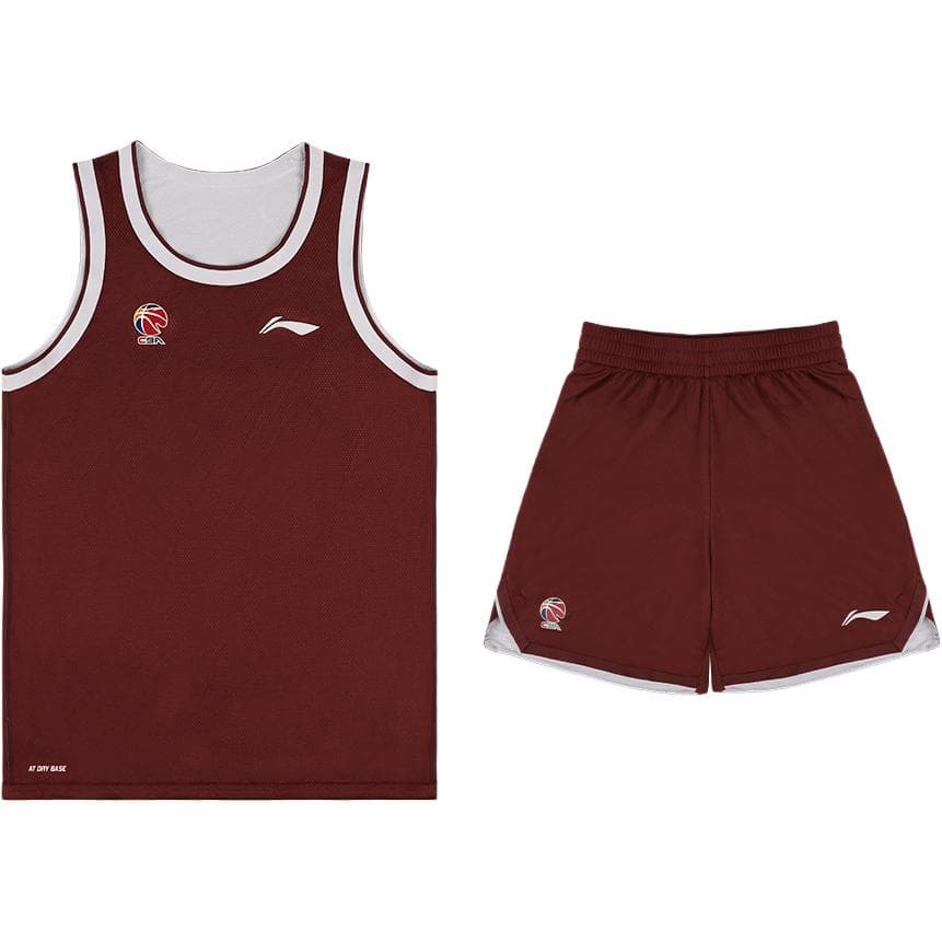 LiNing Suit / Dark Burgundy/White Birch Gray