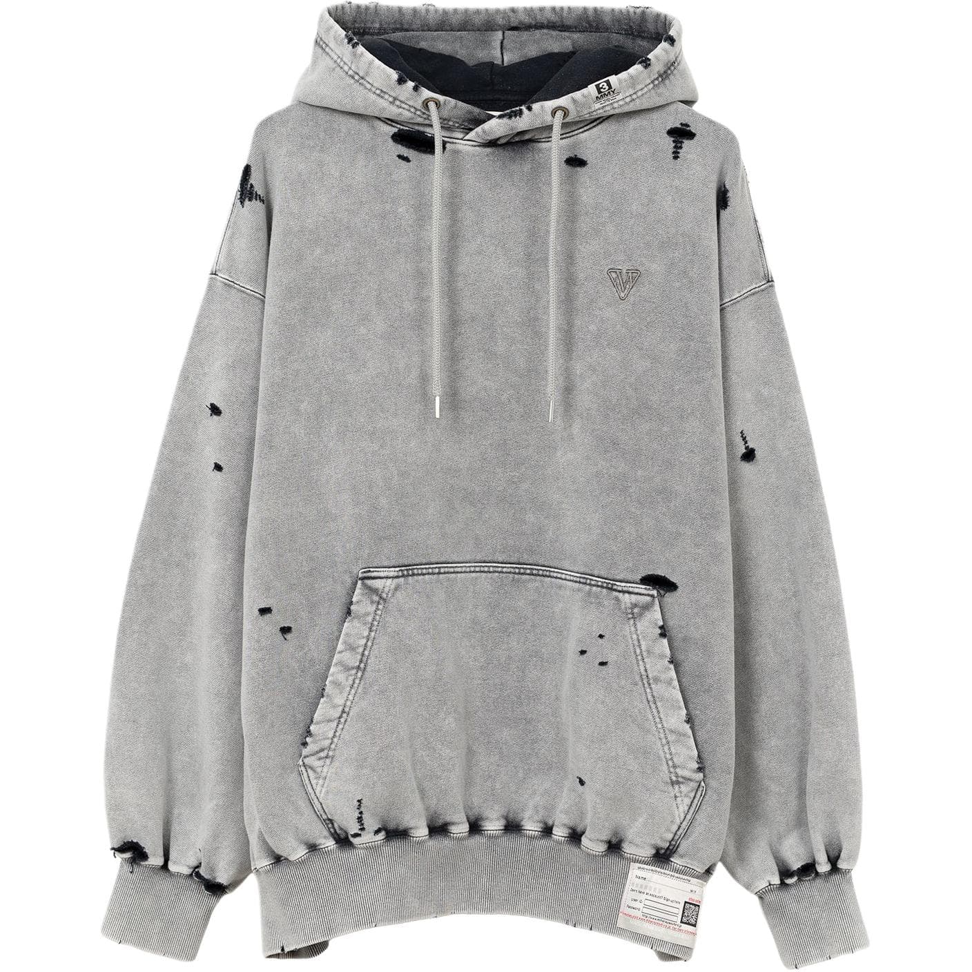 Maison Mihara Yasuhiro FW25 Sweatshirt Gray