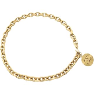 CHANEL Pre Owned 1986 1988 Coco Mark Chain Belt