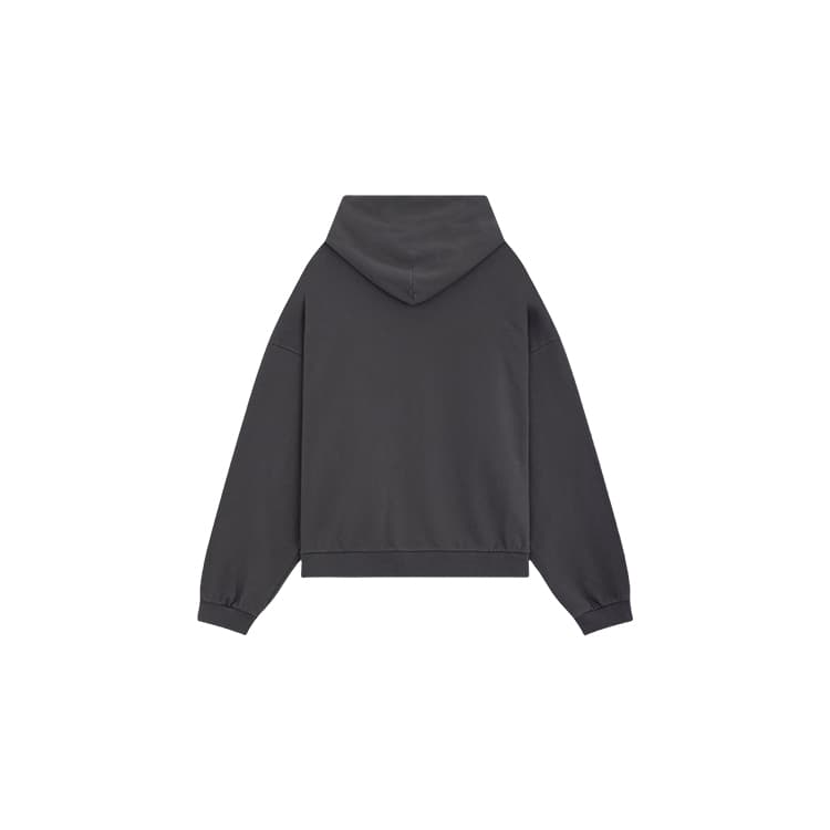 WE11DONE hooded graphic sweatshirt