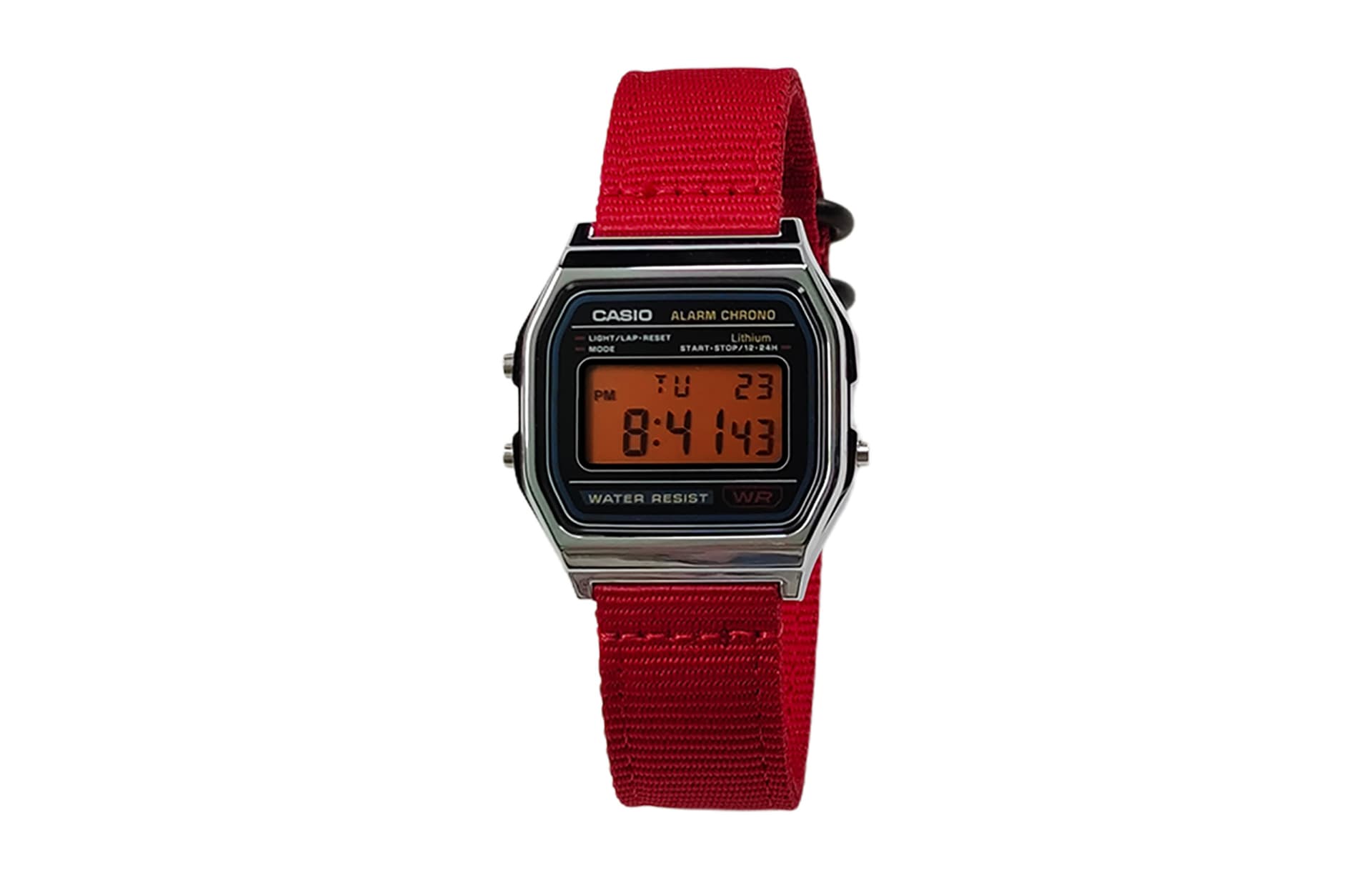 Red Strap Orange Lens