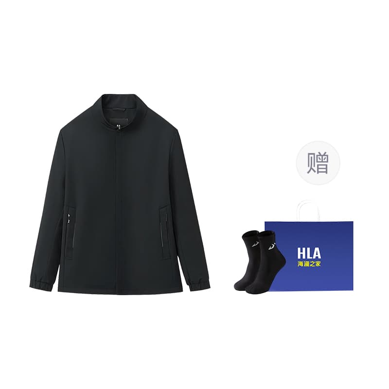 HLA Jackets Stand Collar Moderate Other