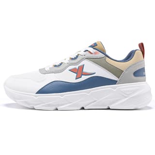 XTEP White Gray Blue
