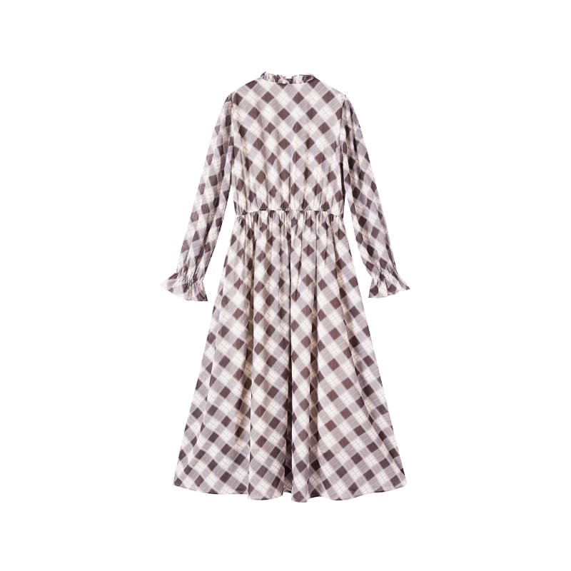 XIANGYING Long Sleeved Dress