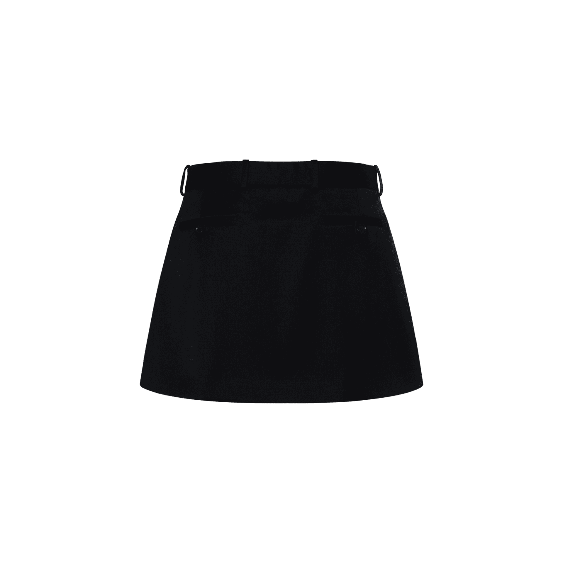 【Previous Season】Medusa-button pleated mini skirt