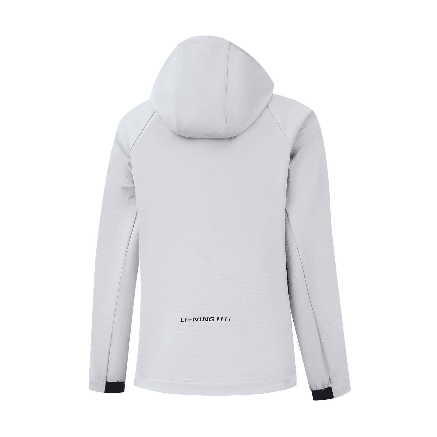 LiNing Trench Calm Gray Hooded (Nondetachable) Moderate Straight Fit