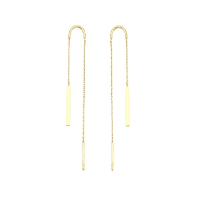 Lloyd 14K Gold Earrings Gold Gold