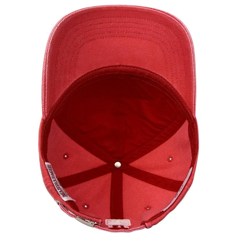 MLB 100% Cotton, Polyester Baseball Caps Red