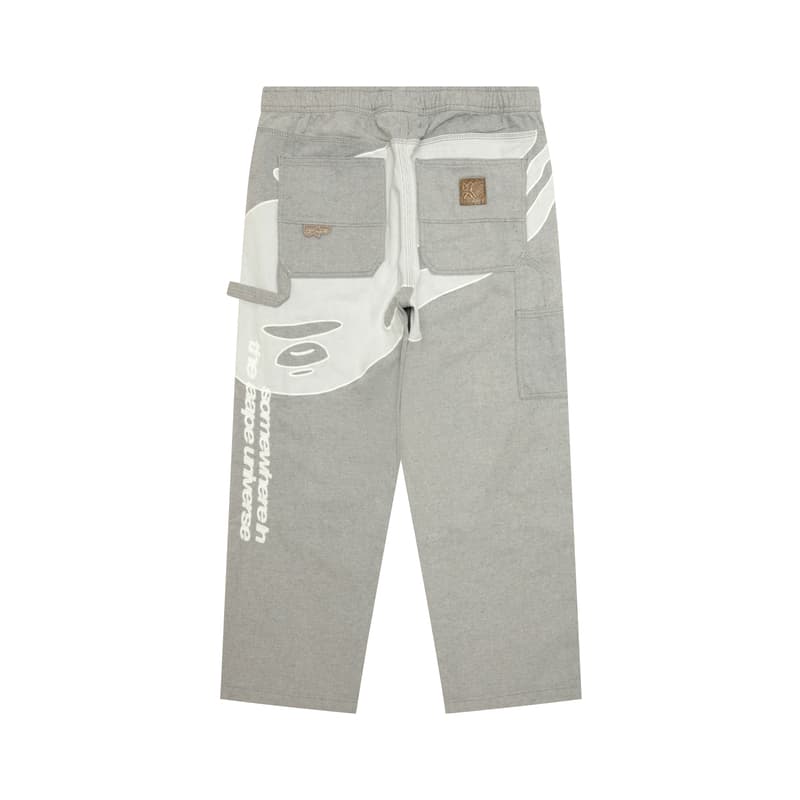 Aape logopatch trousers