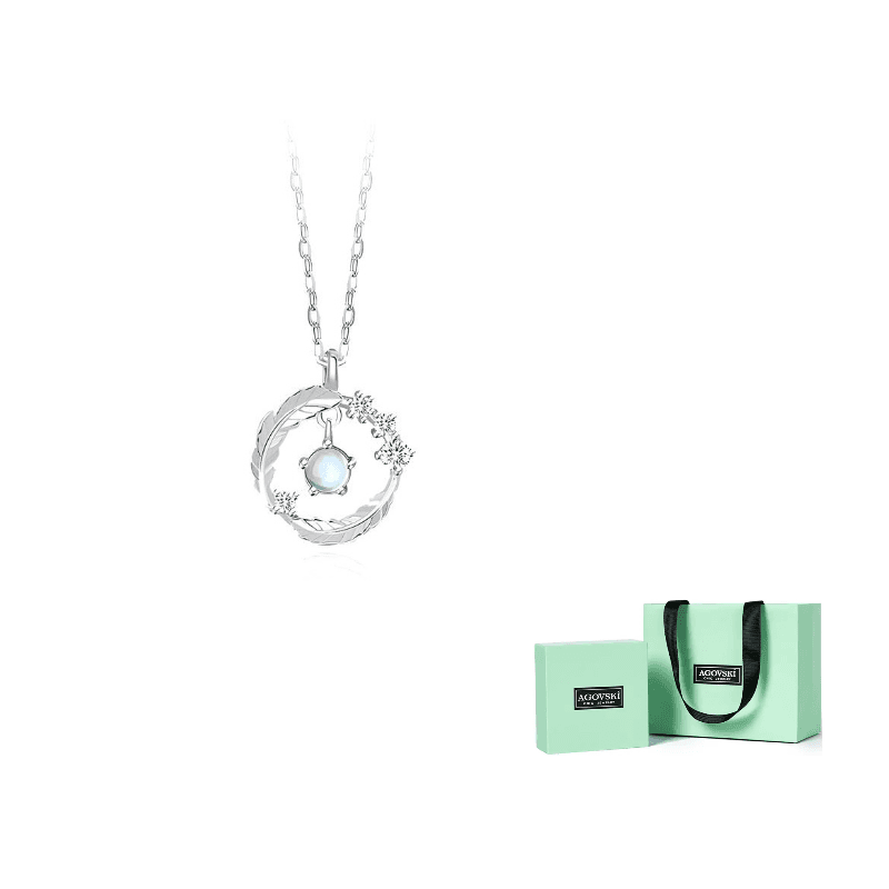 AGOVSKI 925 Sterling Silver Necklaces